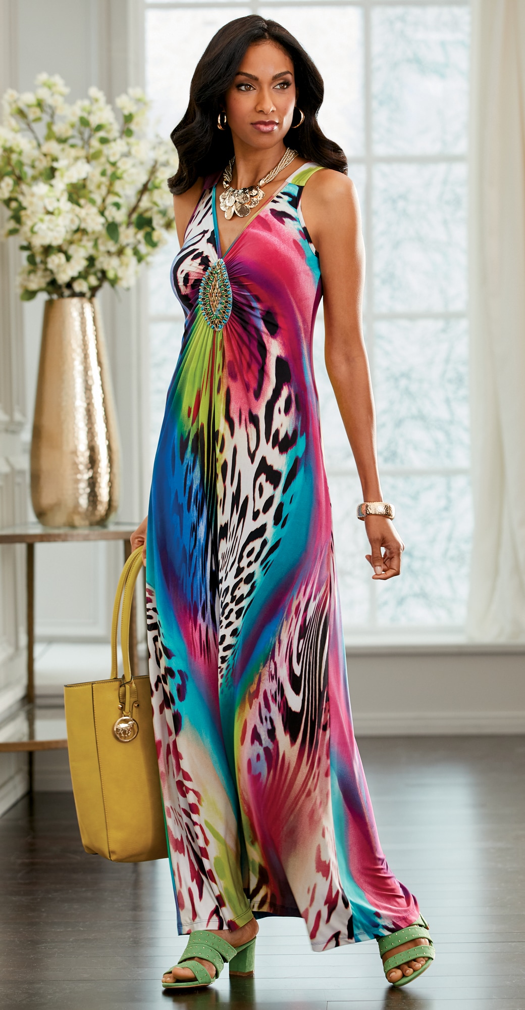 midnight velvet maxi dress