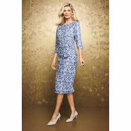 Evan Skirt Suit, , large