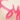 Personalized Name Acrylic Color Necklace, Pink, swatch
