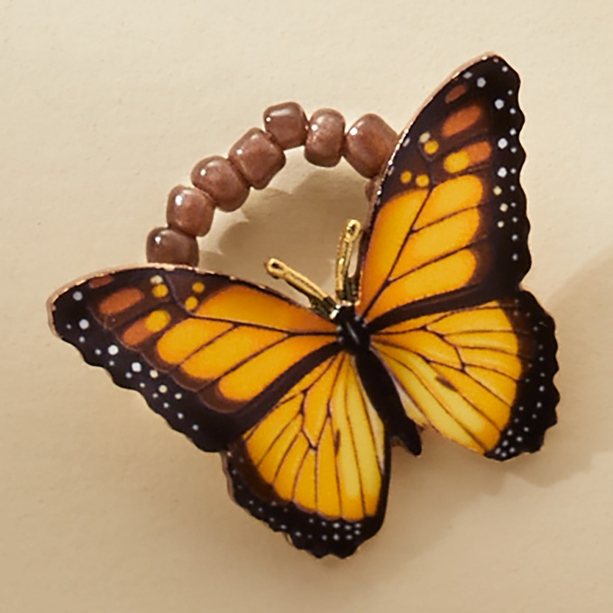 Butterfly Stretch Ring, , large