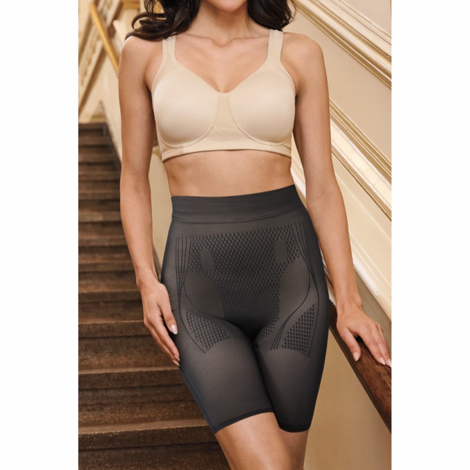 Bike Short Shaper for Women with Firm Control in Breathable Mesh, , large