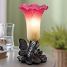 Butterfly and Flower Lamp, , large