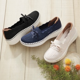 Skechers Women's Wilshire Blvd Knit Sail Shoe, , large