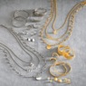 Blessed Multi-Strand Necklace and 6-Pair Earring Set, , large