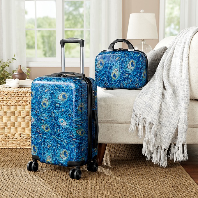 Kingport upright luggage set best sale