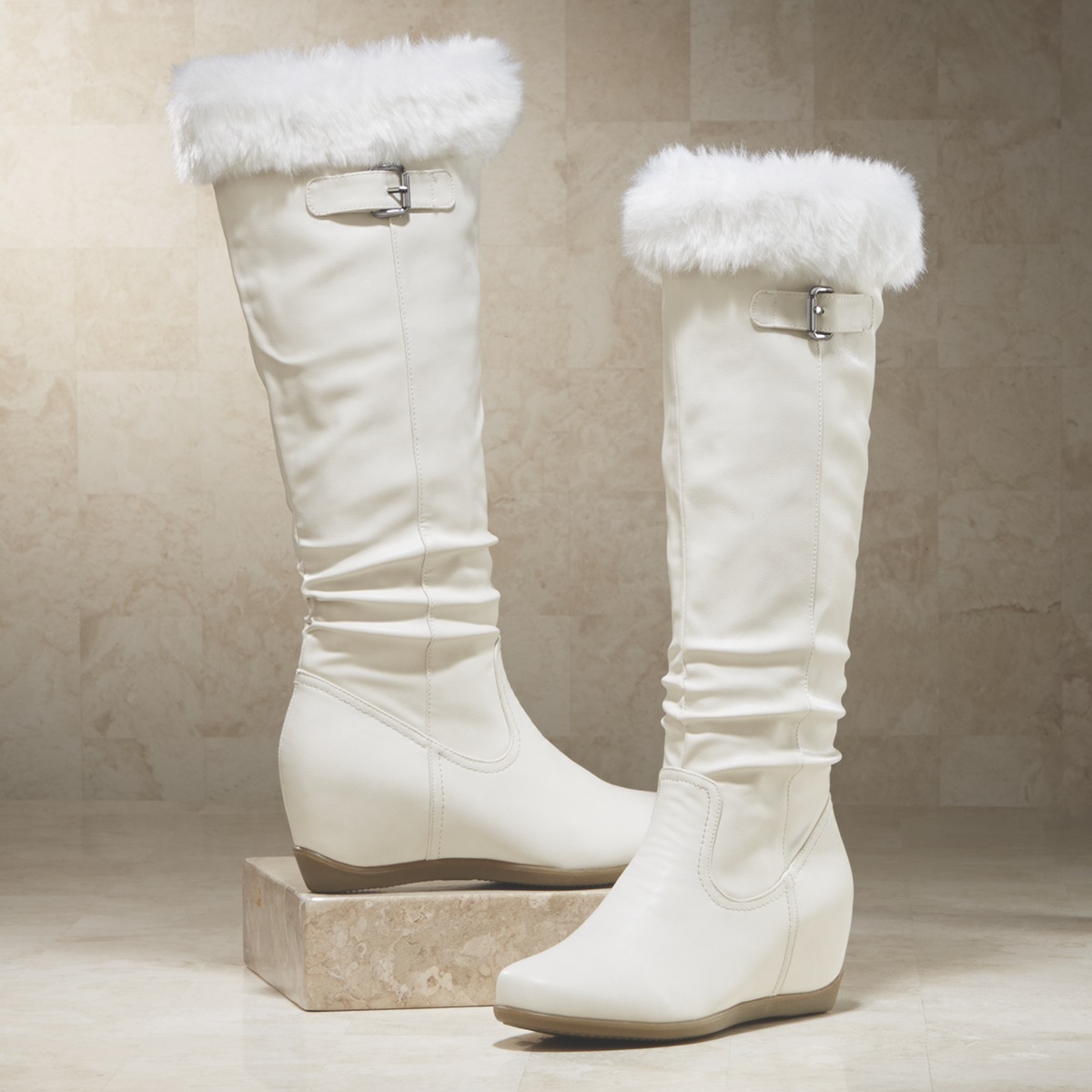 midnight velvet boots