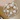 Shoe Jewelry, Faux Pearl Goldtone, swatch