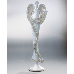 Glam Metal Angel Sculpture, , large