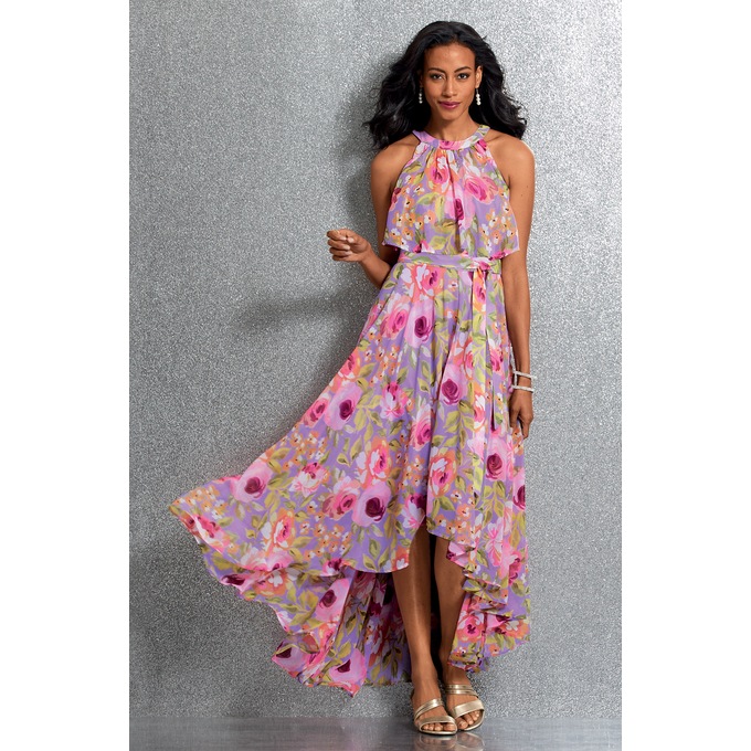 Lexi High-Low A-Line Dress, , large