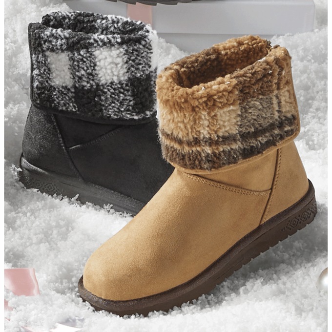 MUK LUKS Clover Foldover Boot, , large