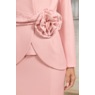 Orelia 3-Piece Embellished Skirt Suit for Women with Cami and Rhinestone Rosette, , large