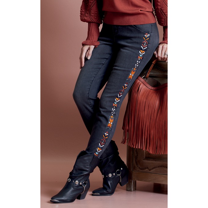 Coady Southwest Studded Jean, , large