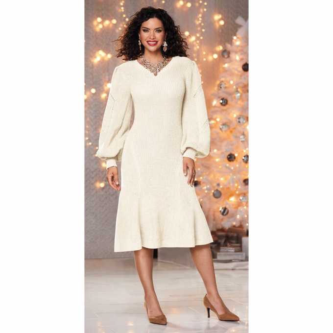 Casey Sweater Dress, , large