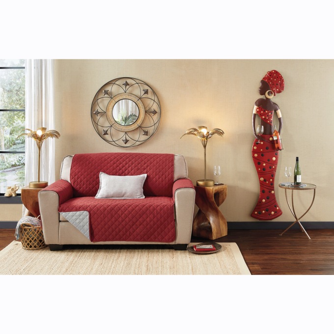 Tall African Lady Wine Holder, , large