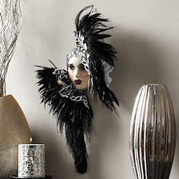 Limited Edition Glamorous Glenda Wall Mask, , large