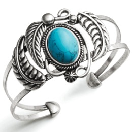 Faux-Turquoise Bracelet, , large