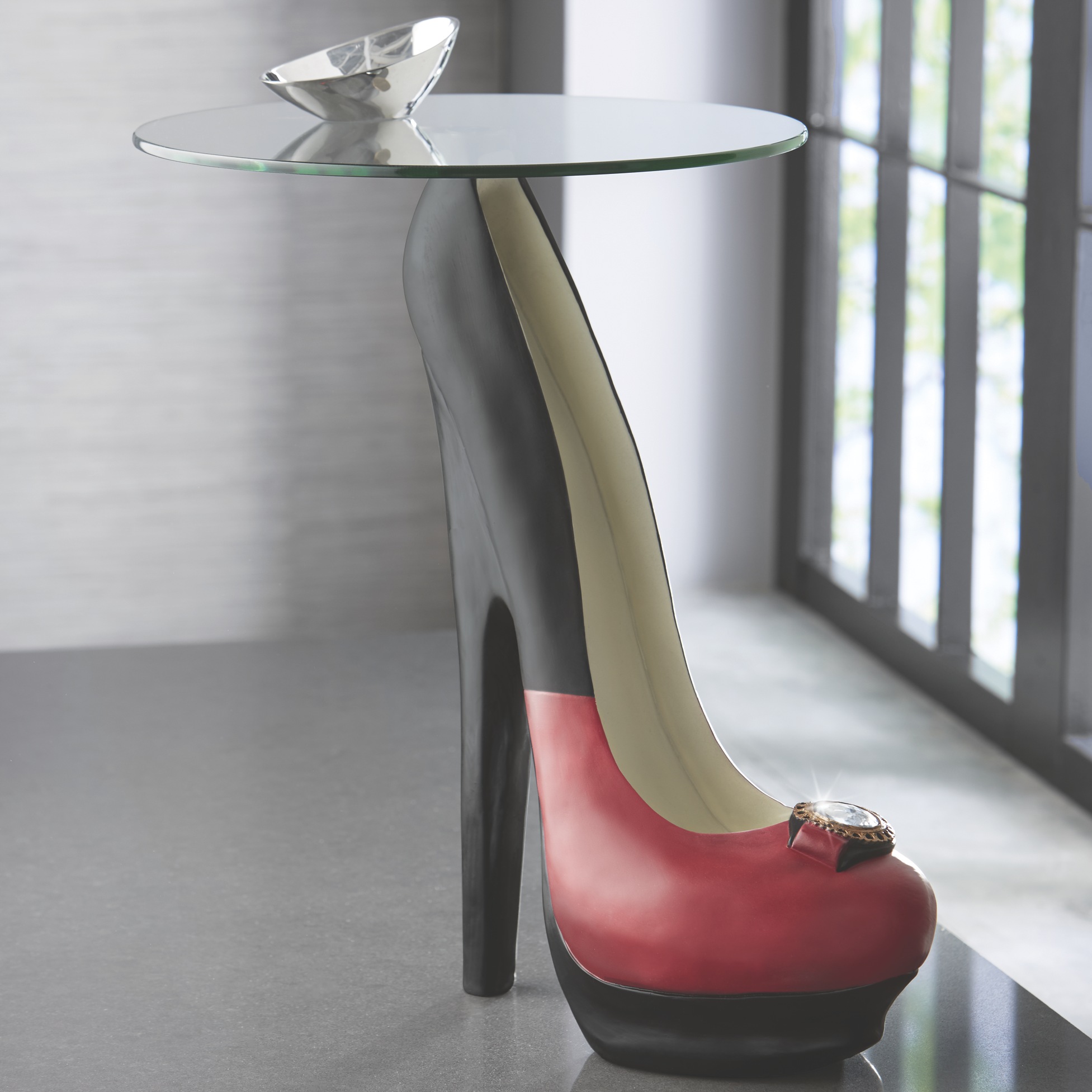 midnight velvet heels