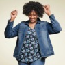 Denim Stretch Jacket, , large
