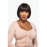 Vivica Fox Human-Hair Bob Wig, Dark Brown, large