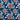 Highback Chair Cushion, Navy Floral, swatch