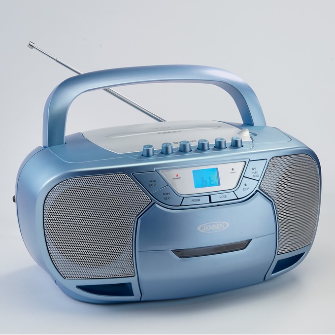 Jensen Portable Cassette Player, , large