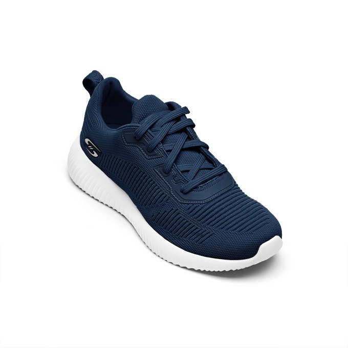 Navy blue skechers bobs online