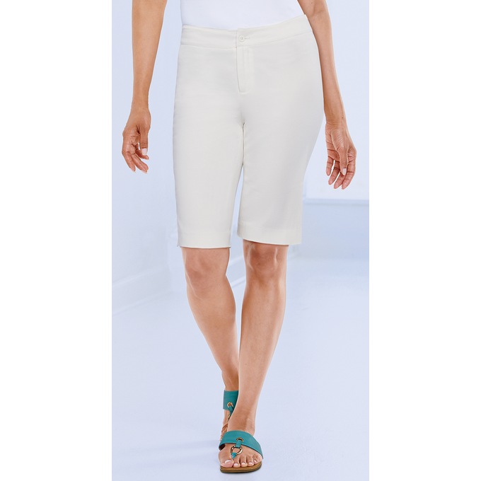 Button-Leg Bermuda Short, , large