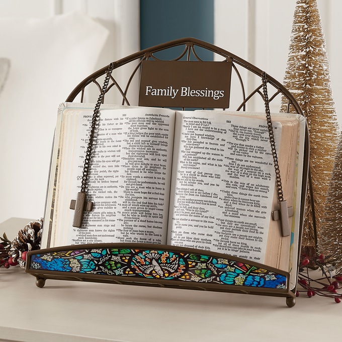 Family Blessings Bible Stand, , large
