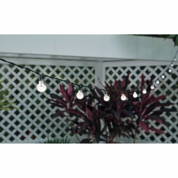 Ideaworks Globe Solar String Lights, , large