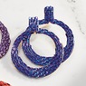 Pavé Crystal Circle/Drop Earrings, , large