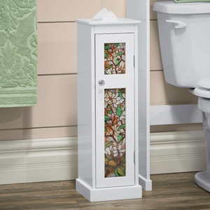 Printed Glass Tissue Holder, , large