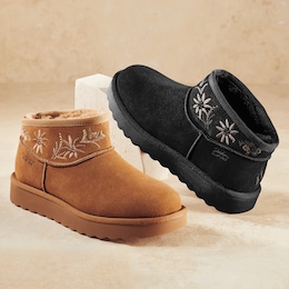 Skechers Slip-Ins Genuine Suede Cozy Chateau Boot, , large