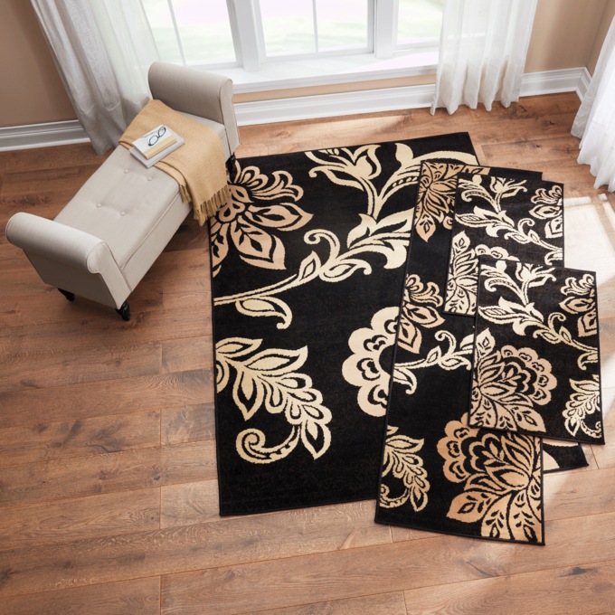 4-Piece Trouseau Rug Set, , large