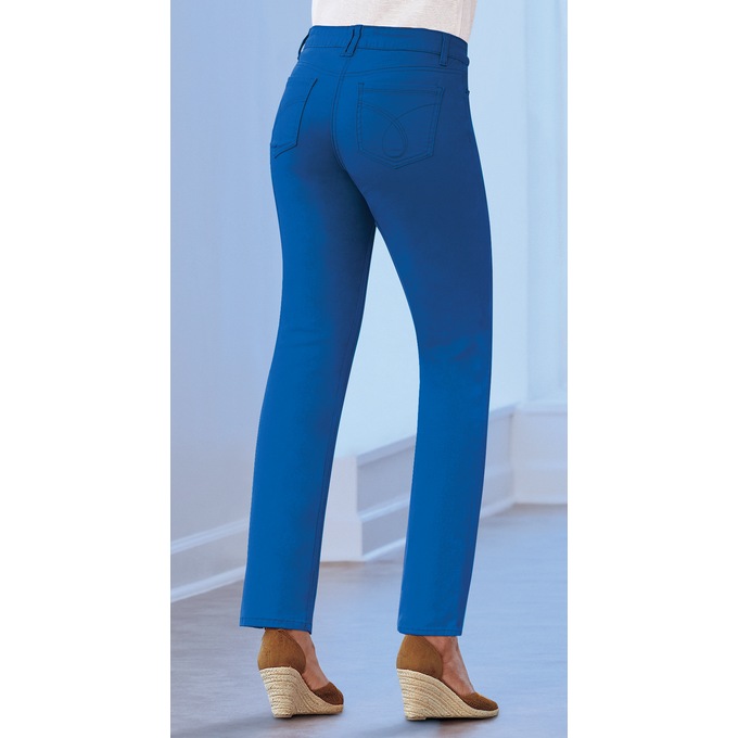 Lola Colored Slim Jean Bright, , large