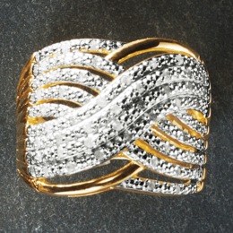 Diamond CrissCross Band, , large
