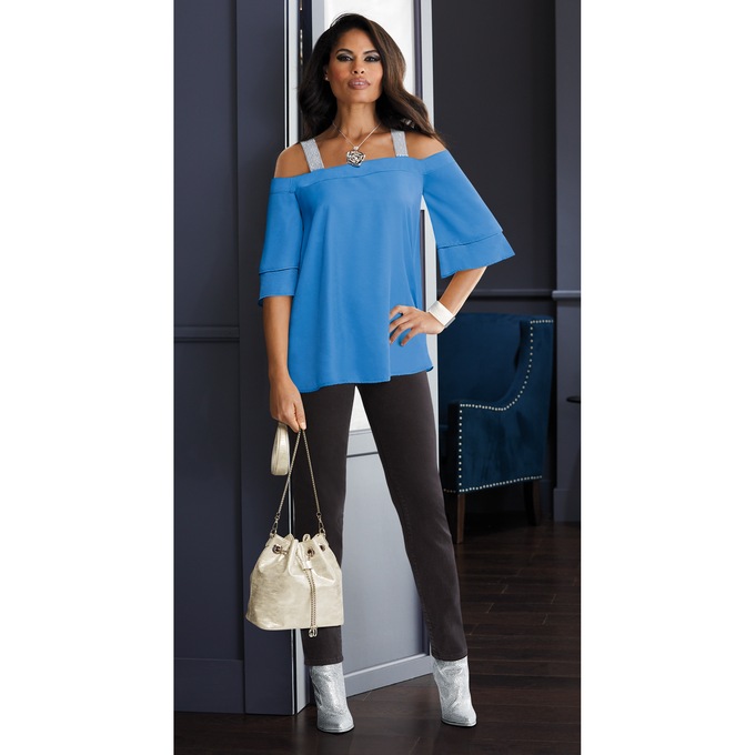 Lili Woven Top, , large