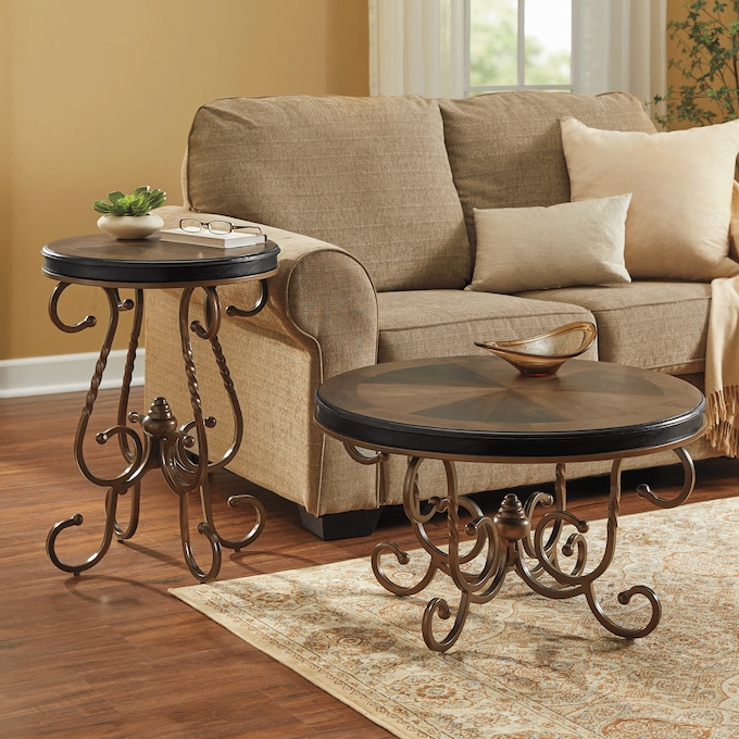 Moreman Scroll End Table, , large