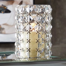 Decorative Multifaceted Gem Vase, , large