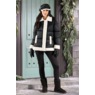 Emma Puffer Jacket with Sherpa Trim and 2-Way Zip for Women, , large