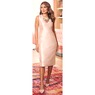 Thyra Rosette Jacket Dress with Mesh Rosette Trim, , large