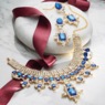 Crystal Color/Clear Necklace & Earring Set, , large