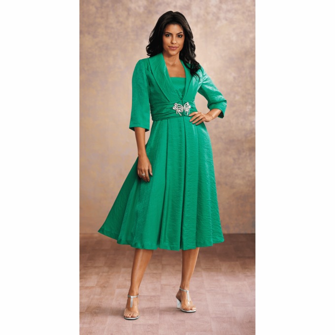 Elegant Jacket Dress, , large