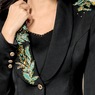 Therese Embellished Wide-Leg Pant Suit for Women with Embroidered Beaded Jacket, , large