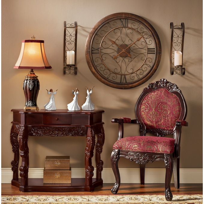 Breanna Hand-Carved Chair, , large