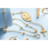 Dove & Cross Bracelet or Anklet, , large