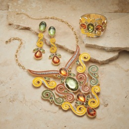 Crystal Enamel Jewelry Collection, , large