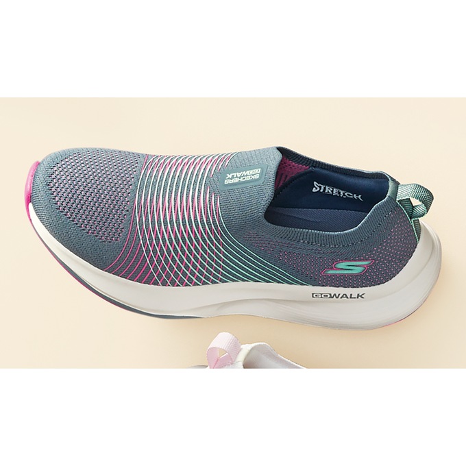 Skechers purple go walk 2025