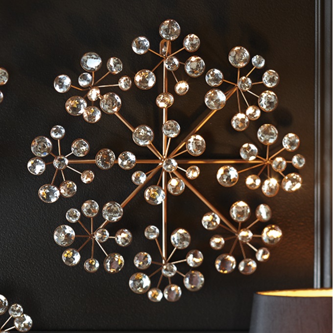 Sparkle Wall Cluster Midnight Velvet