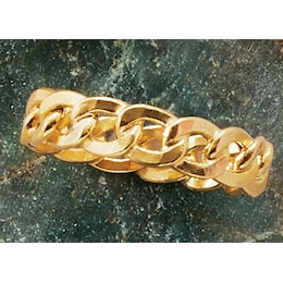 10K Gold Open Link Ring, , large