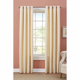 Jacquard Leaves Curtain, , large